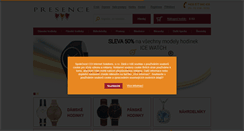 Desktop Screenshot of presence.cz